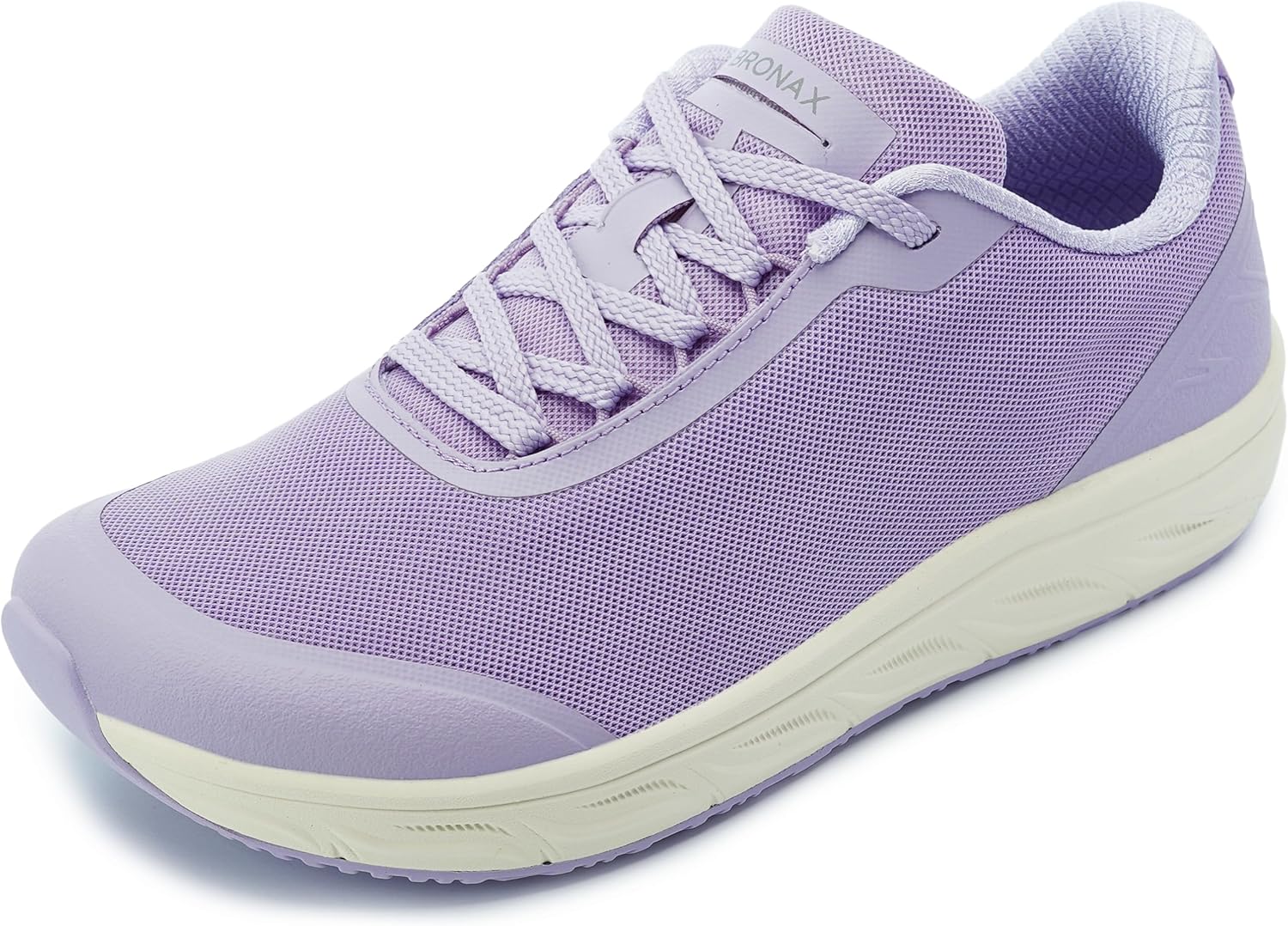 BRONAX Women's Wide Walking Shoes | Experience All-Day No-Squeeze Comfort | Low Drop