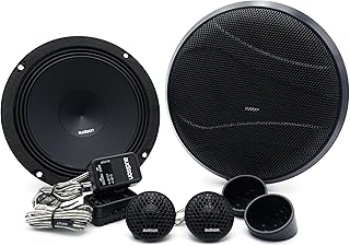 APK 165 Ω2 Prima Series 6.5" 2-Way Component Speaker Set; AP 1 + AP 6.5 2Ω + Grilles