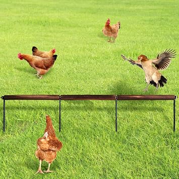 Chicken Toys,Extra Long Chicken Perch Toys,Woodern Chickens Roosts and Perches Stand Training Perch for Poultry Rooster Chicks Large Bird Chicks Parrot, 44.88 Long Antique Color