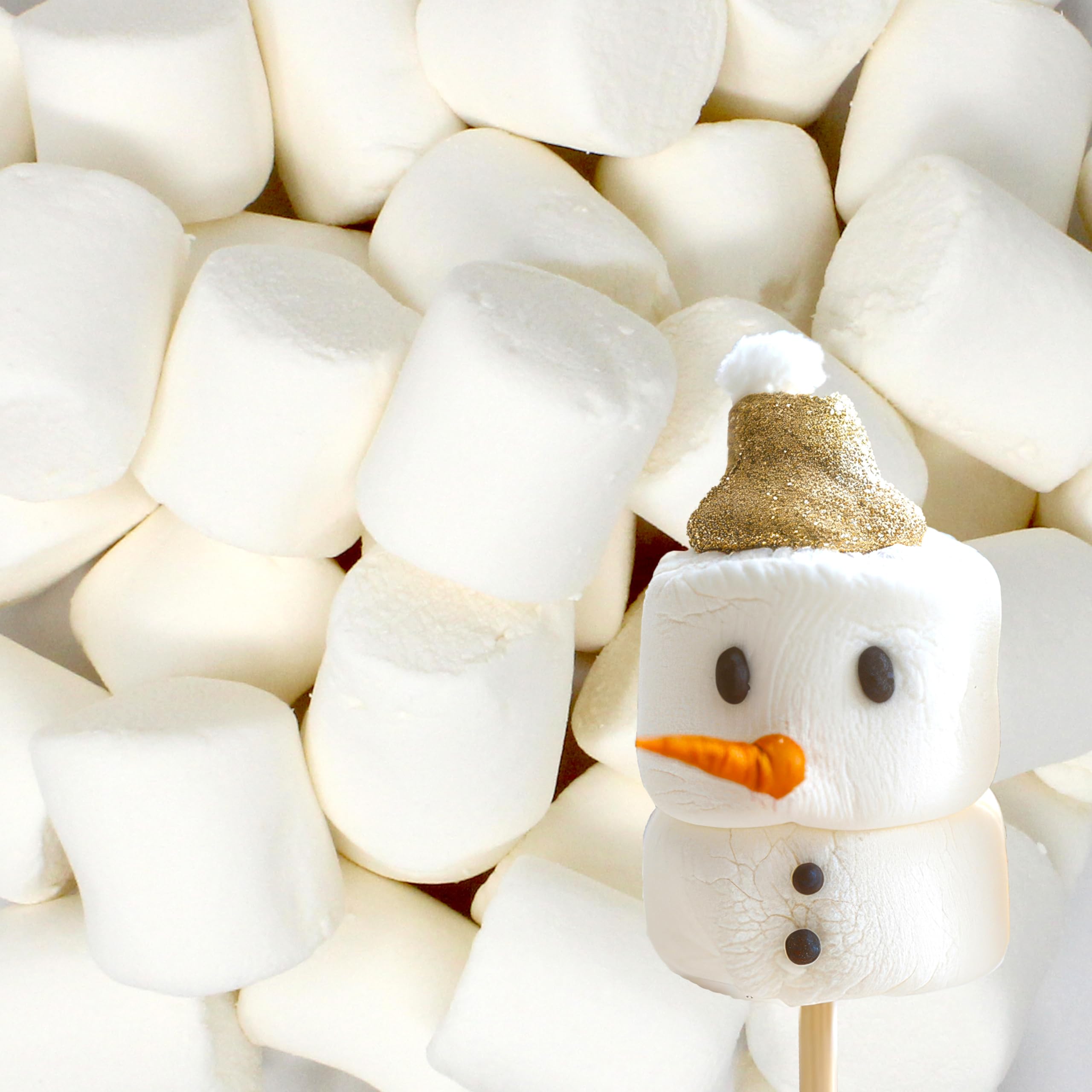 Amazon.com : Large Marshmallows - 1 lb, Vanilla Flavored,Kosher