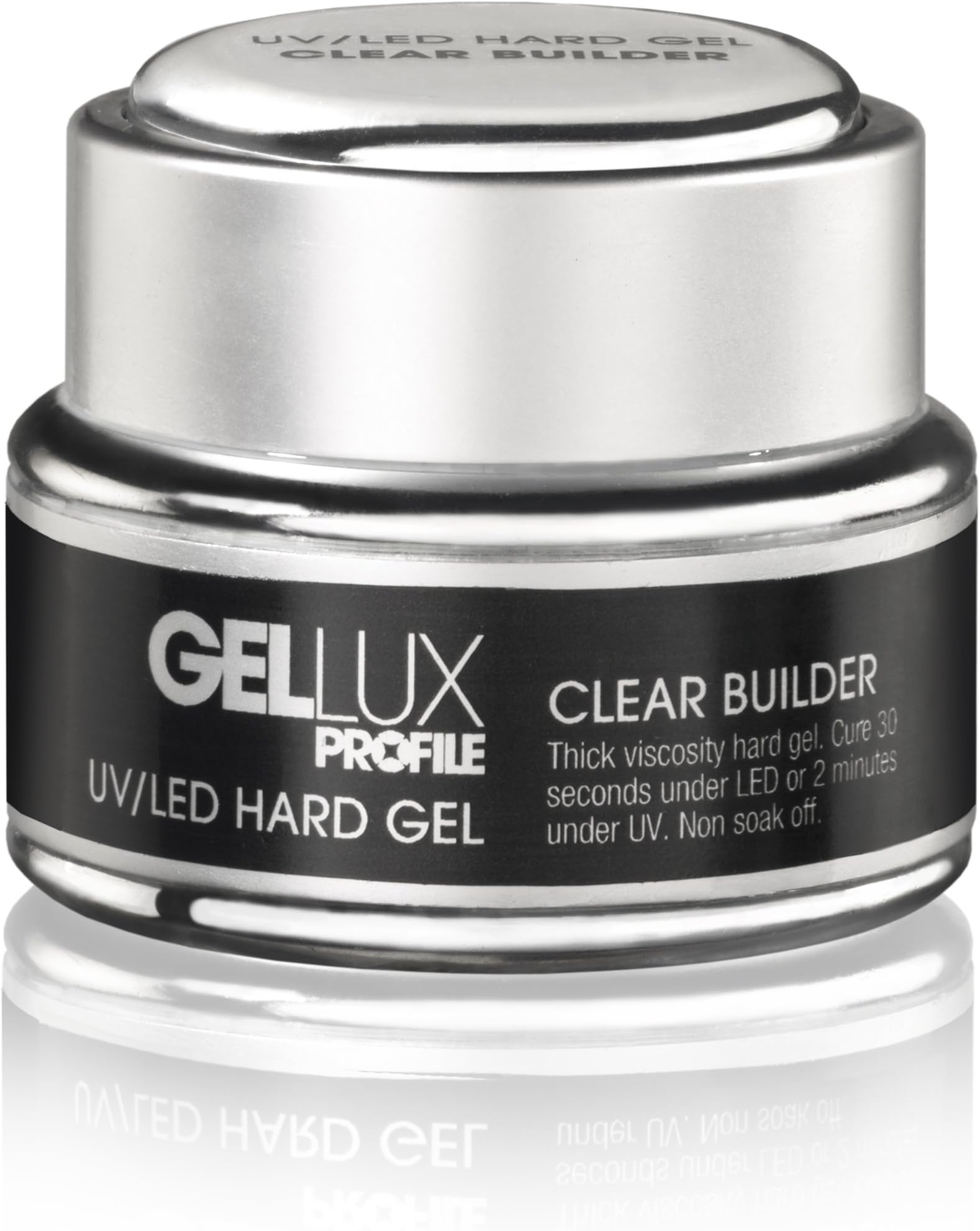 Salon System Profile Gellux UV/LED Hard Gel Clear Builder 15ml