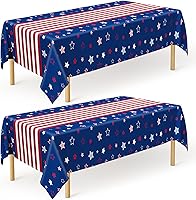 Vista 80 de QZYL 4 manteles de picnic con fundas de banco, manteles de plástico negro, 54 x 108 pulgadas, fundas rectangulares desechables impermeables