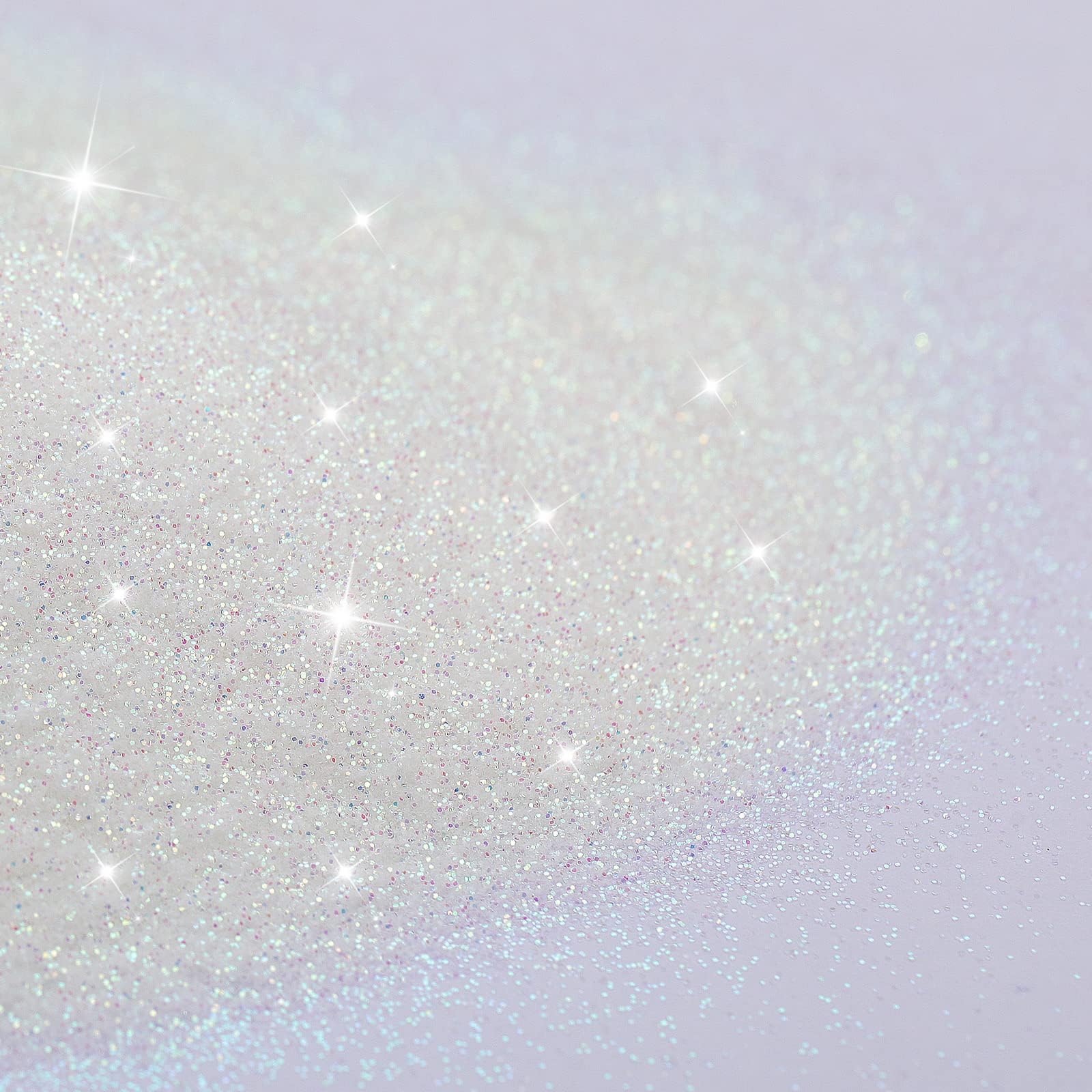 500g Glitter Paint Additive Silver Holographic Glitter Paint Additive Silver Holographic Metallic Sparkling Powder Mix with Acrylic for Interior Exterior Wall Ceiling Wood(White)