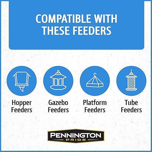 Vista 89 de Pennington - Pride Wild Finch - Mezcla de semillas para pájaros silvestres, 10 libras