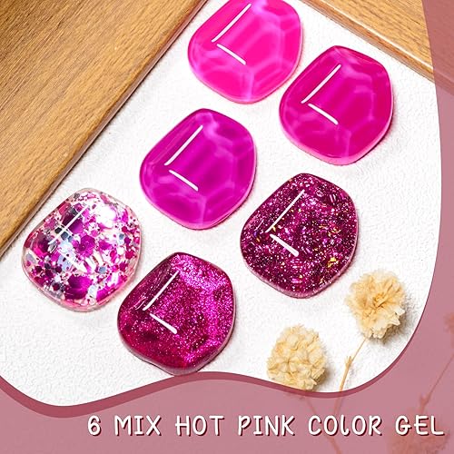 Miniatura 6 de MTSSII Esmalte de uñas de gel de ojo de gato, esmalte de uñas de gel de 5 colores y esmalte de uñas de gel de ojo de gato plateado brillante,