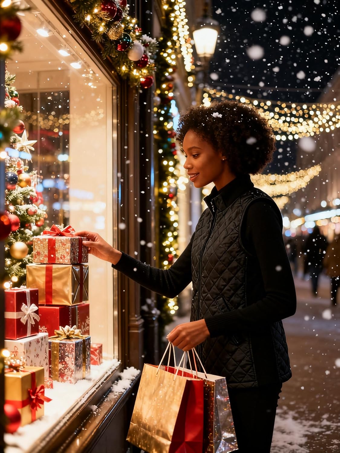 Bienzoe Women Quilted Casual Vest: Lightweight Packable Sleeveless Jacket - Image 6