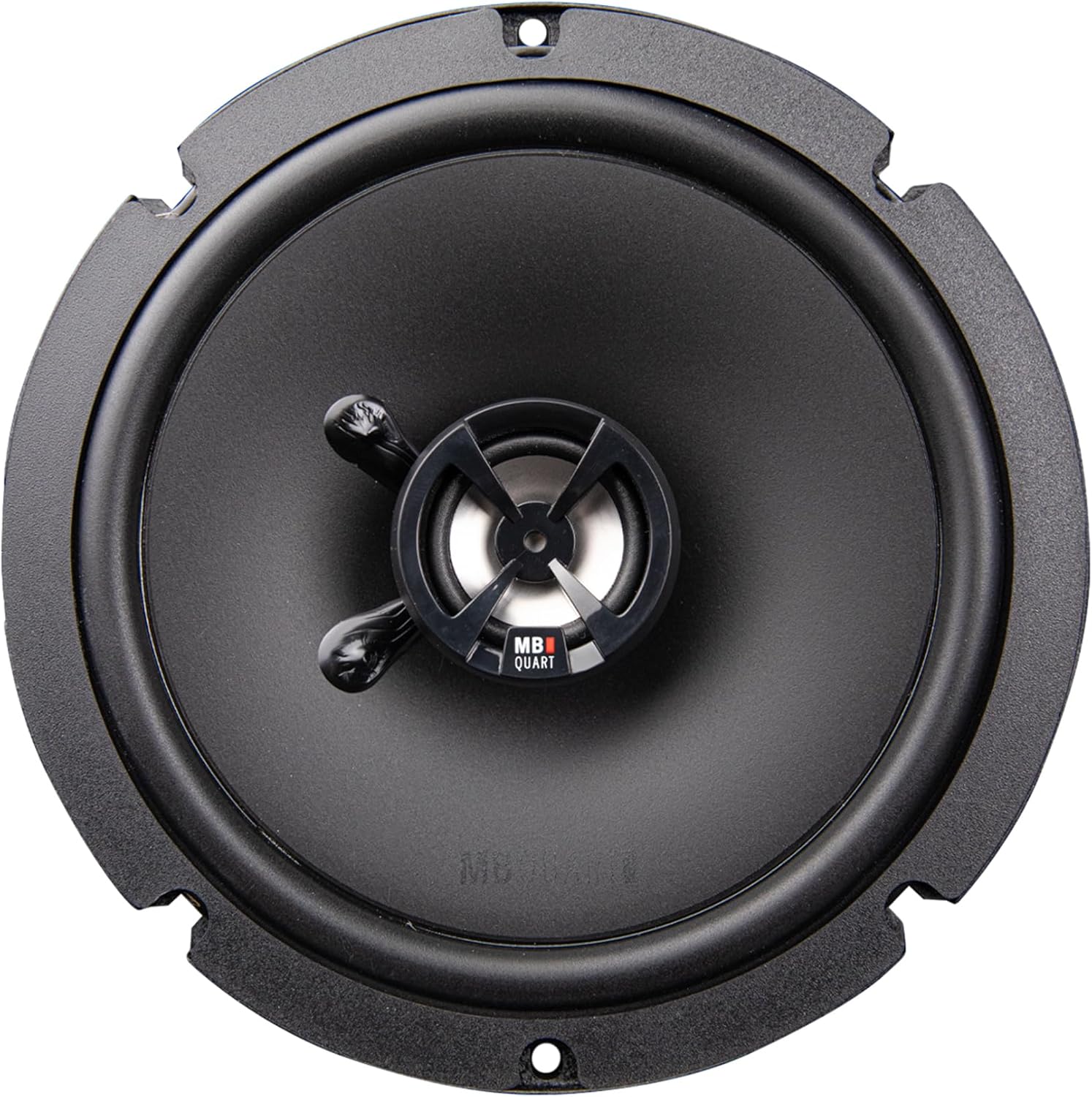 MB Quart DK2-116S Discus 6.5-Inch Shallow Mount 2-Way Coaxial Speakers, 60/120W RMS System Power, Aluminum Dome Tweeters, Butyl Rubber Surrounds