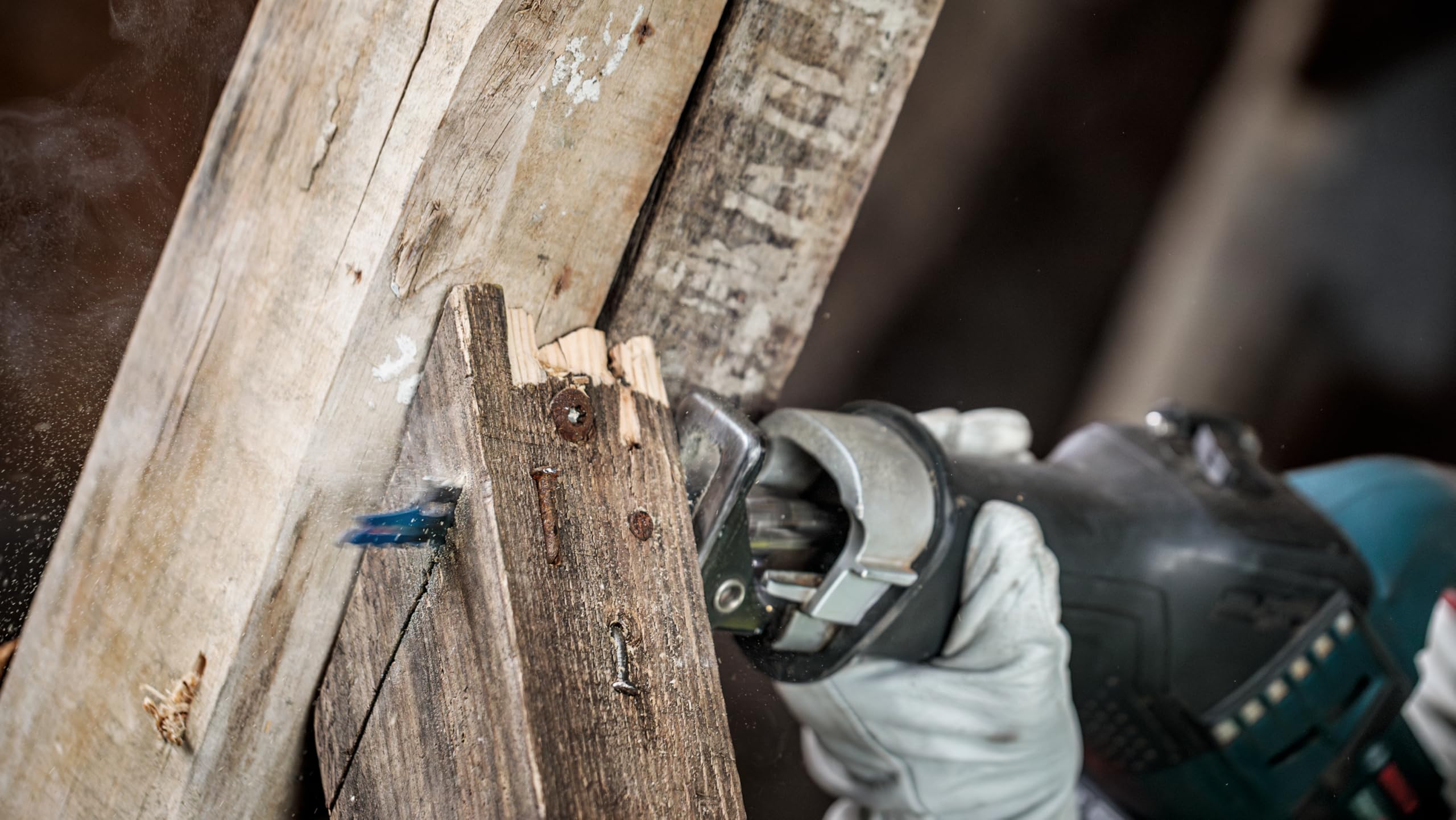 Bosch 10x Lama EXPERT Multi Material Demolition S681KLHM (per Legno con metallo, Legno da costruzione con malta e chiodi, Lunghezza 150 mm, Professional Accessorio Sega universale)