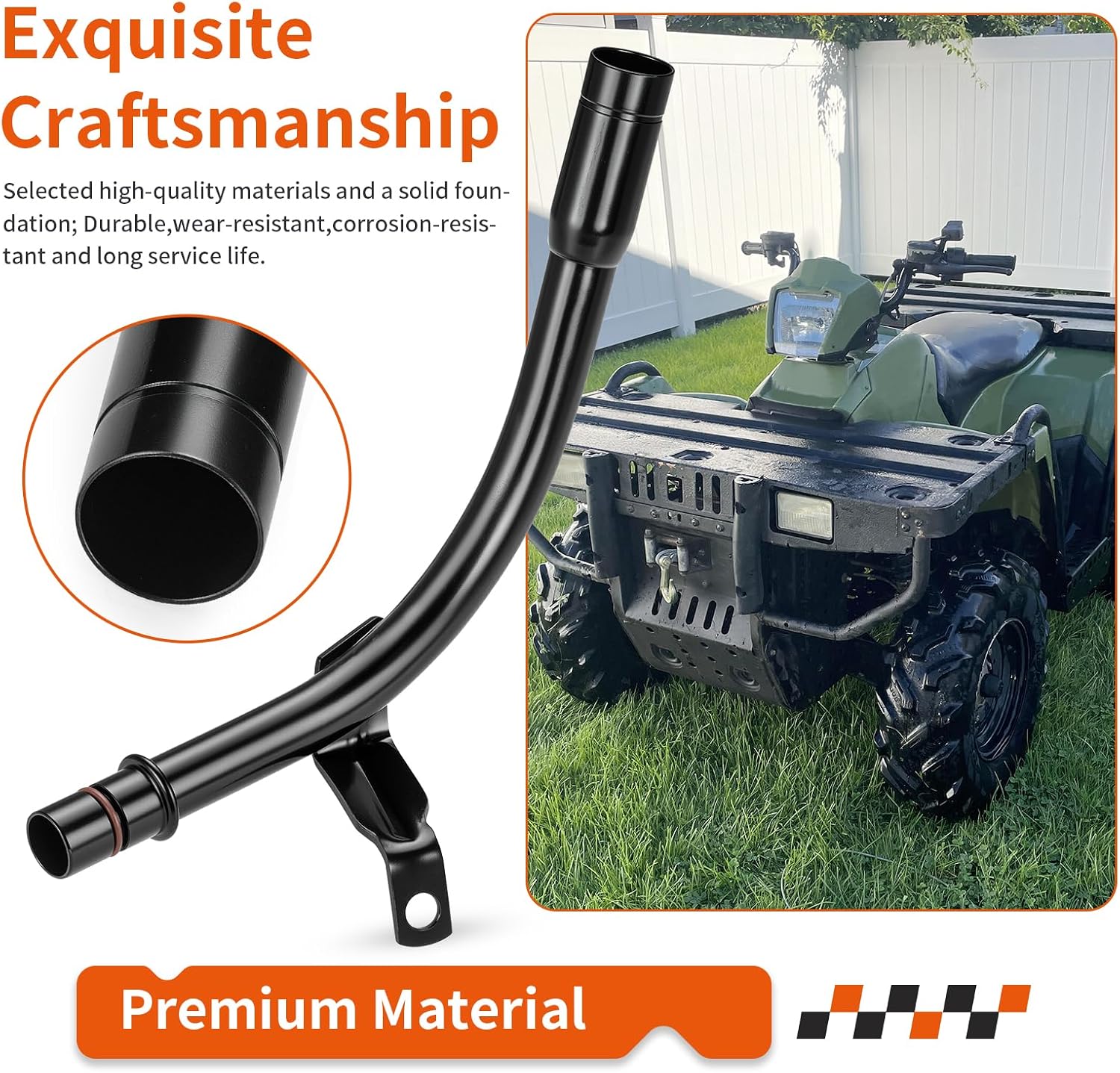 Oil Fill Tube For Polaris Sportsman 600 700 800 Sportsman MV7 RZR 800 S 4 Ranger 800 XP Crew 2005-2014 1202881