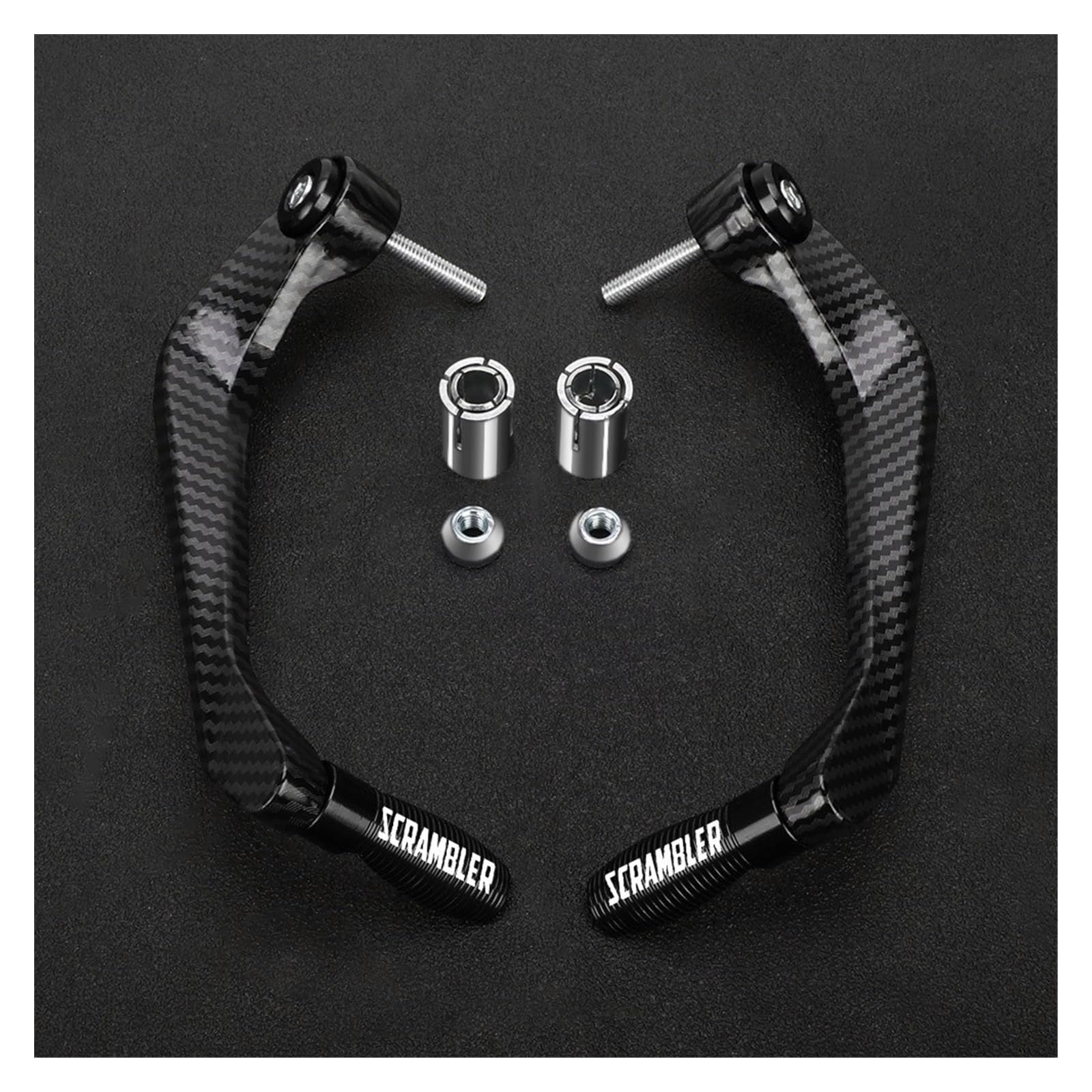 LBCSRMH Motorcycle Brake Clutch Lever Protector for Scrambler 400 800 1100 1200 250 Motorcycle Handlebar Brake Clutch Lever Hand Guard Protector Handguard Lever Guard
