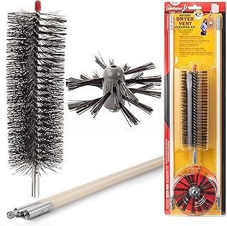 RJR601 LintEater Junior Rotary Dryer Vent Cleaning System, Removes Lint, Extends Up to 3’
