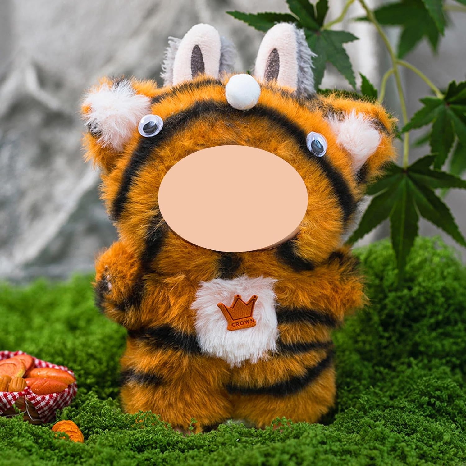 Animal Series Doll Clothes Set, Clothes for 17cm Labubu, Stylish Cute Doll Clothing Accessories (Excluding Doll and Shoes) (Colorful D)