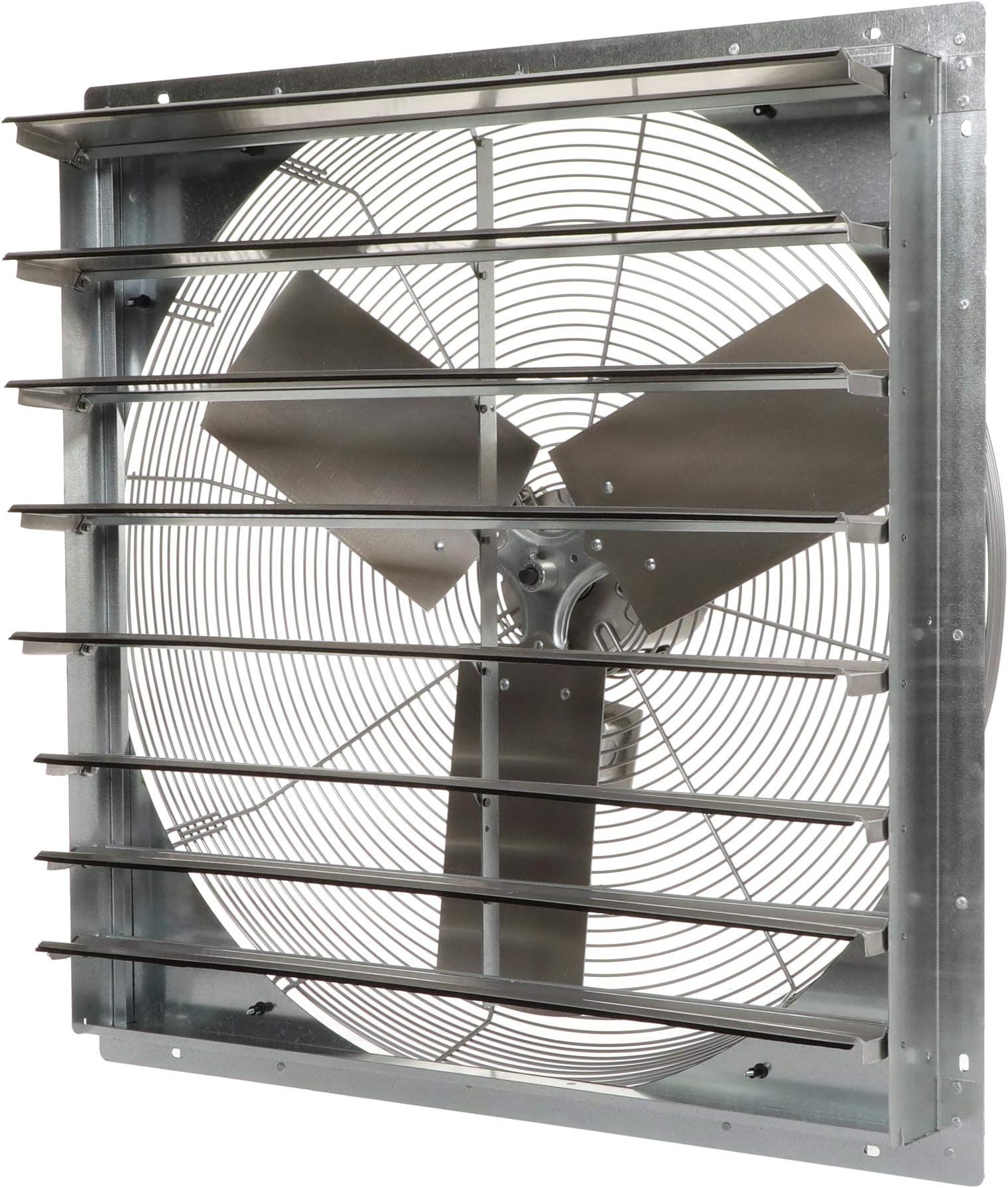 TPI Corporation CE30-DS Direct Drive Exhaust Fan, Shutter Mounted, Single Phase, 30" Diameter, 120 Volt