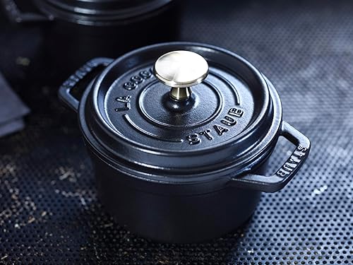 Miniatura 4 de Staub 1101425 - Maceta redonda (5.5 in), color negro mate