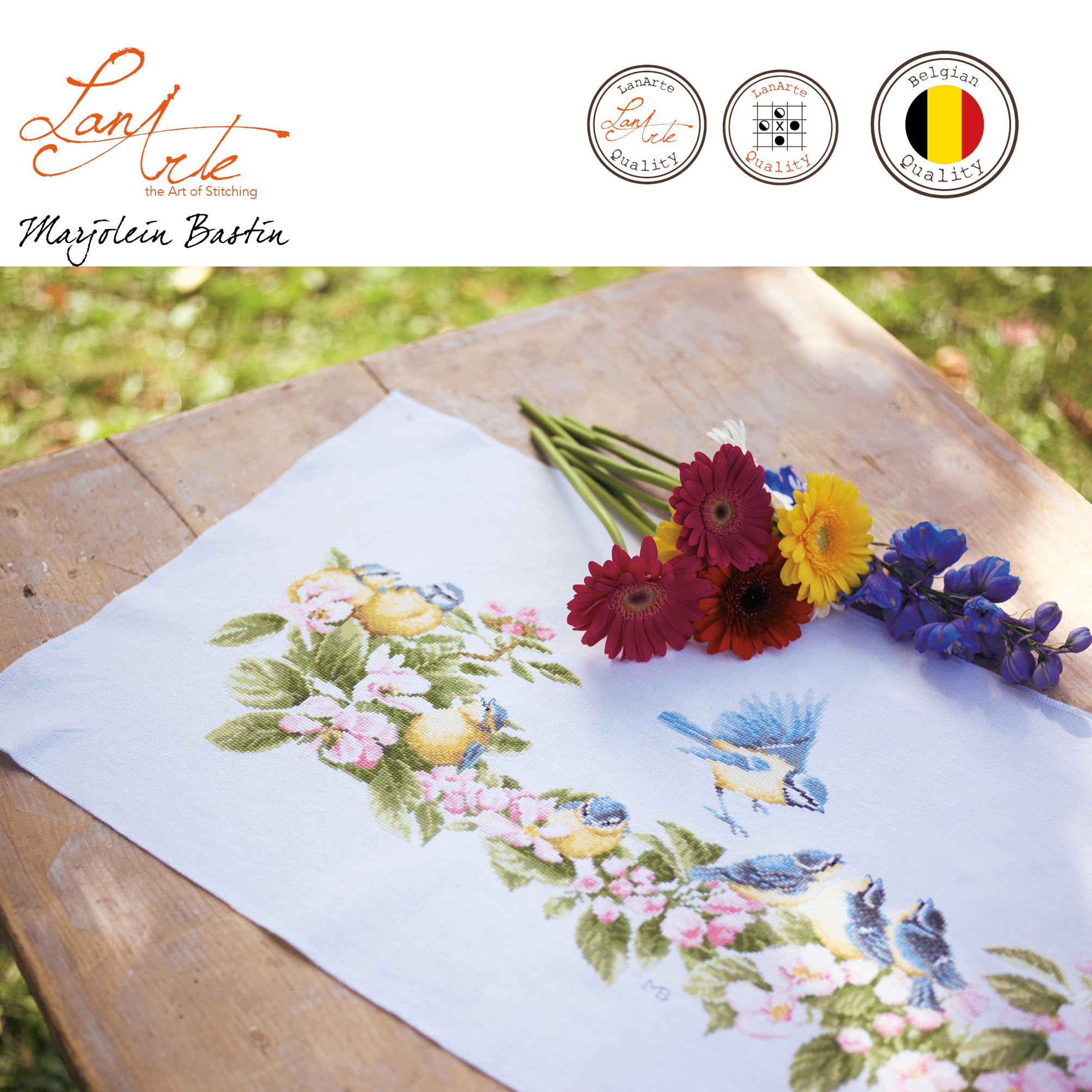 Vervaco LanArte Counted Cross Stitch Kit 24.4