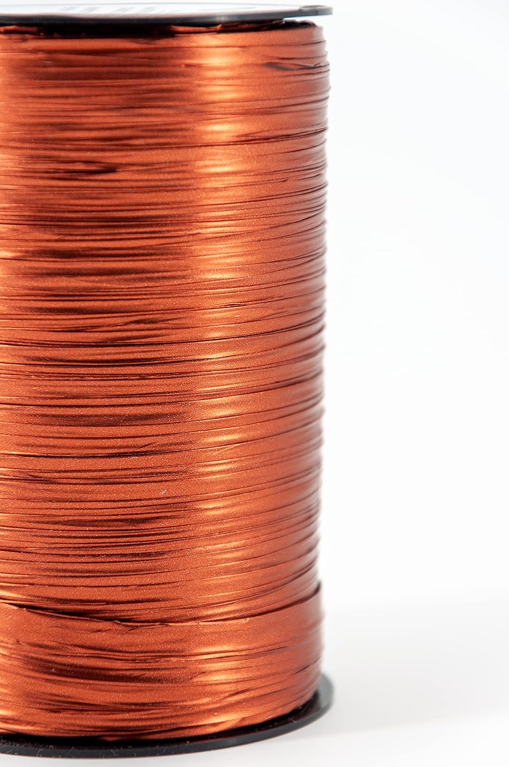 Italpak Polysilk Metallic Gift Ribbon 50m Brown