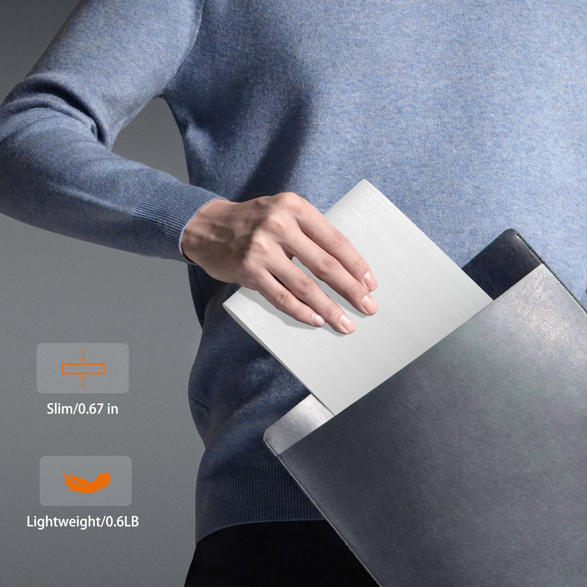 External CD/DVD Drive - Play, Burn & Backup! -9