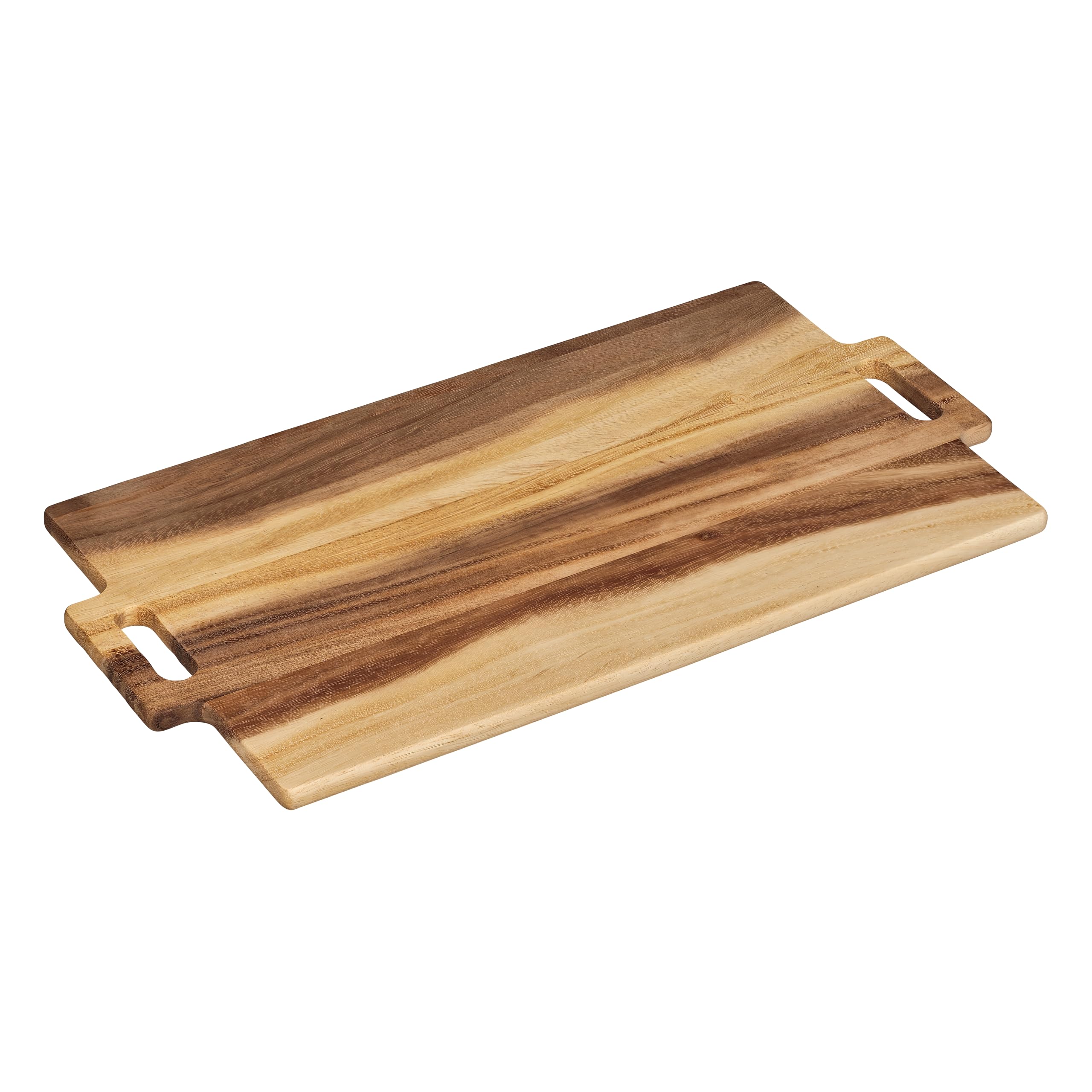 Tala Large Natural Acacia Double Handled Long Board from B&Q
