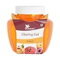 BLOSSOM Edible Glazing Gel for Cake & Desserts Toppings Decoration- Mango, 250 gm