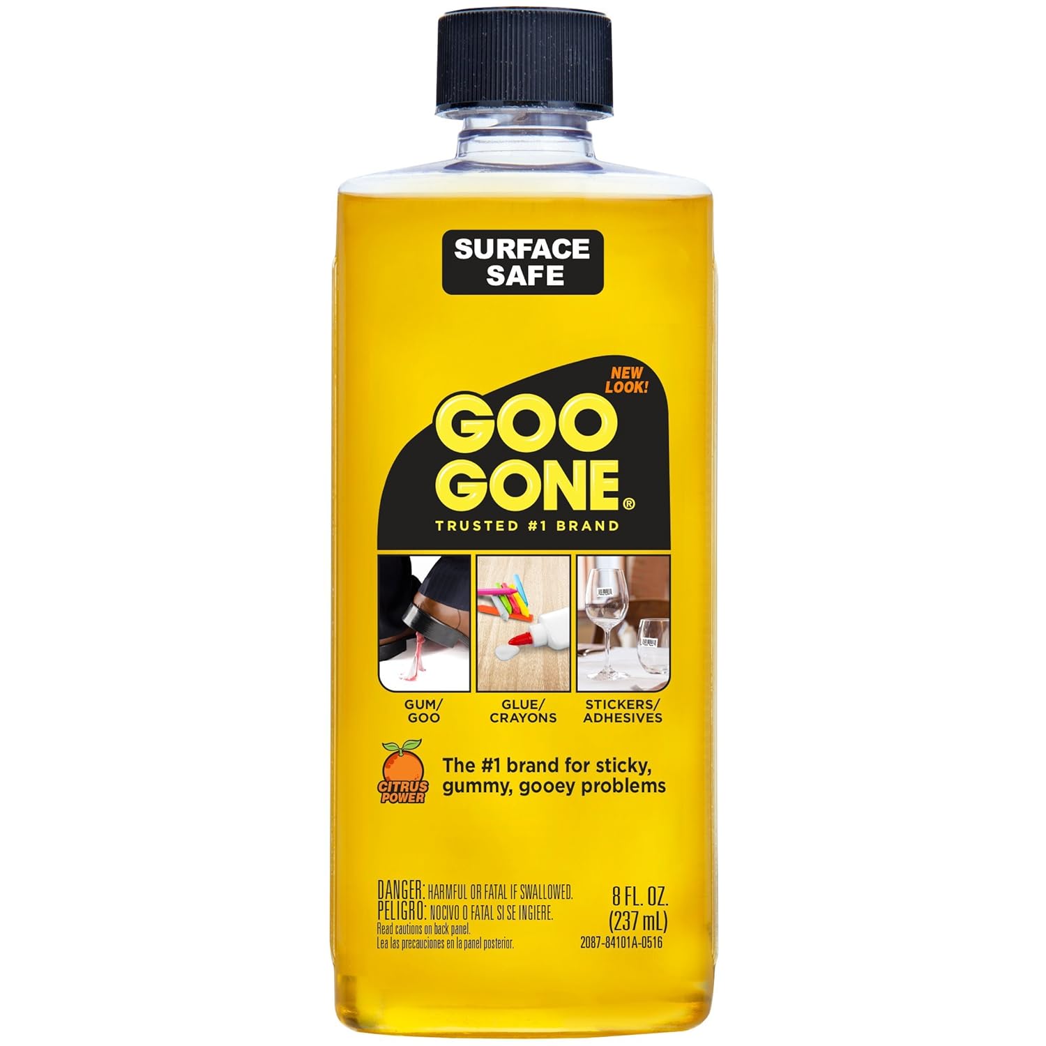 Goo Gone 2087 original Cleaner, Citrus Scent,8 Fl Oz (Pack of 12)