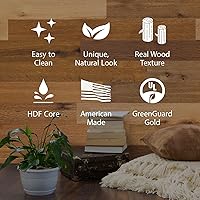 Vista 6 de From The Forest Wallplanks Originals - Aplicación simple de despegar y pegar (Calicó - Muestra)