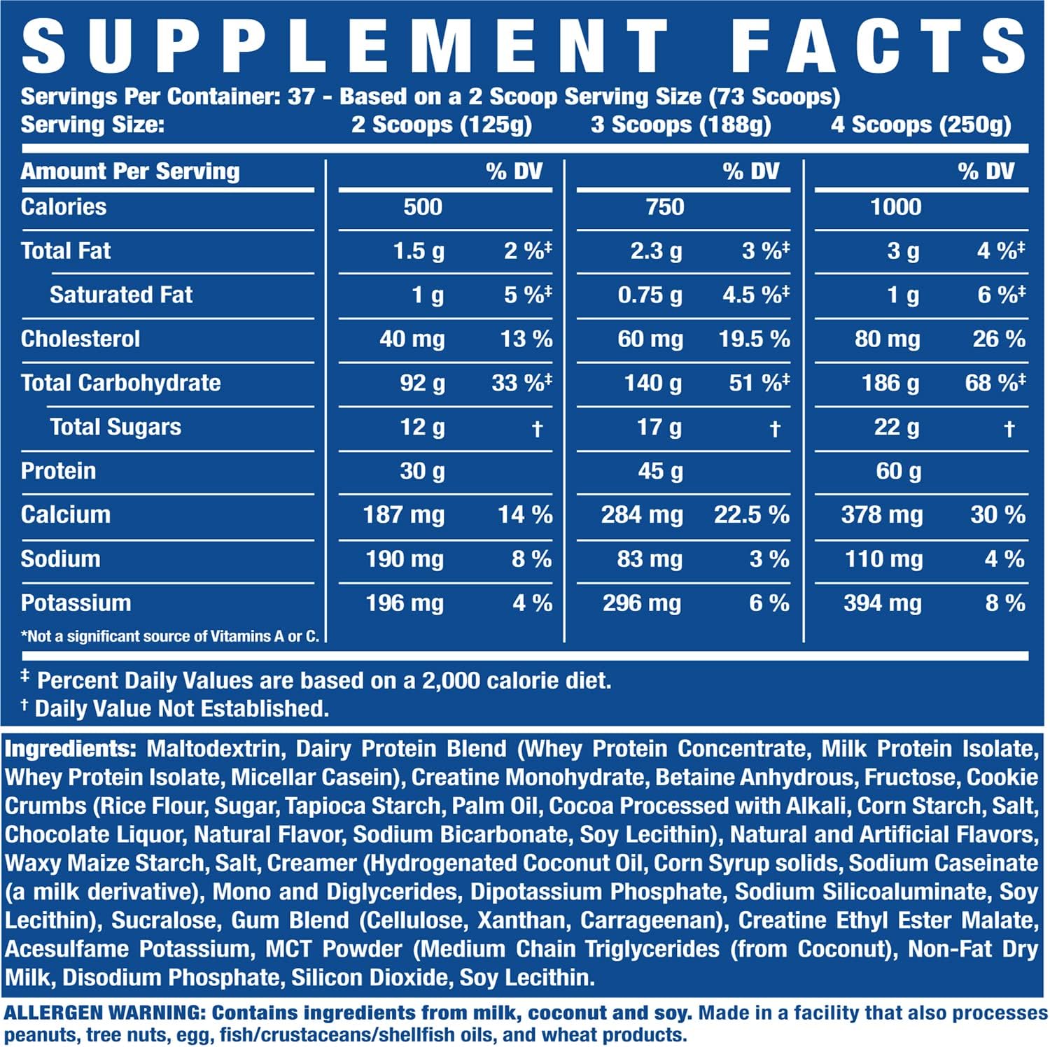 Ronnie Coleman Signature Series King Mass Xl Mass Gainer Pro... 5 Ronnie Coleman Signature Series King Mass Xl Mass Gainer Pro...