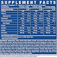 Vista 6 de Ronnie Coleman Signature Series King Mass XL Mass Gainer Proteína en polvo ganador de peso – Helado de vainilla con 60g de proteína, 180g