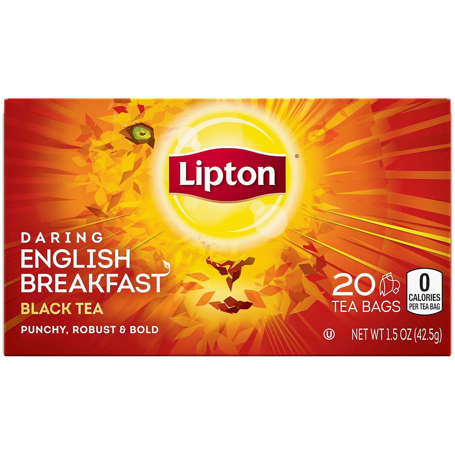 Lipton Herbal Tea Bags Peach Mango 20 ct, Pack 6