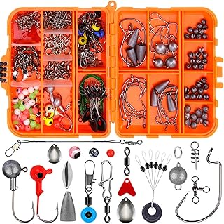 257Pcs Complete Fishing Accessories Kit