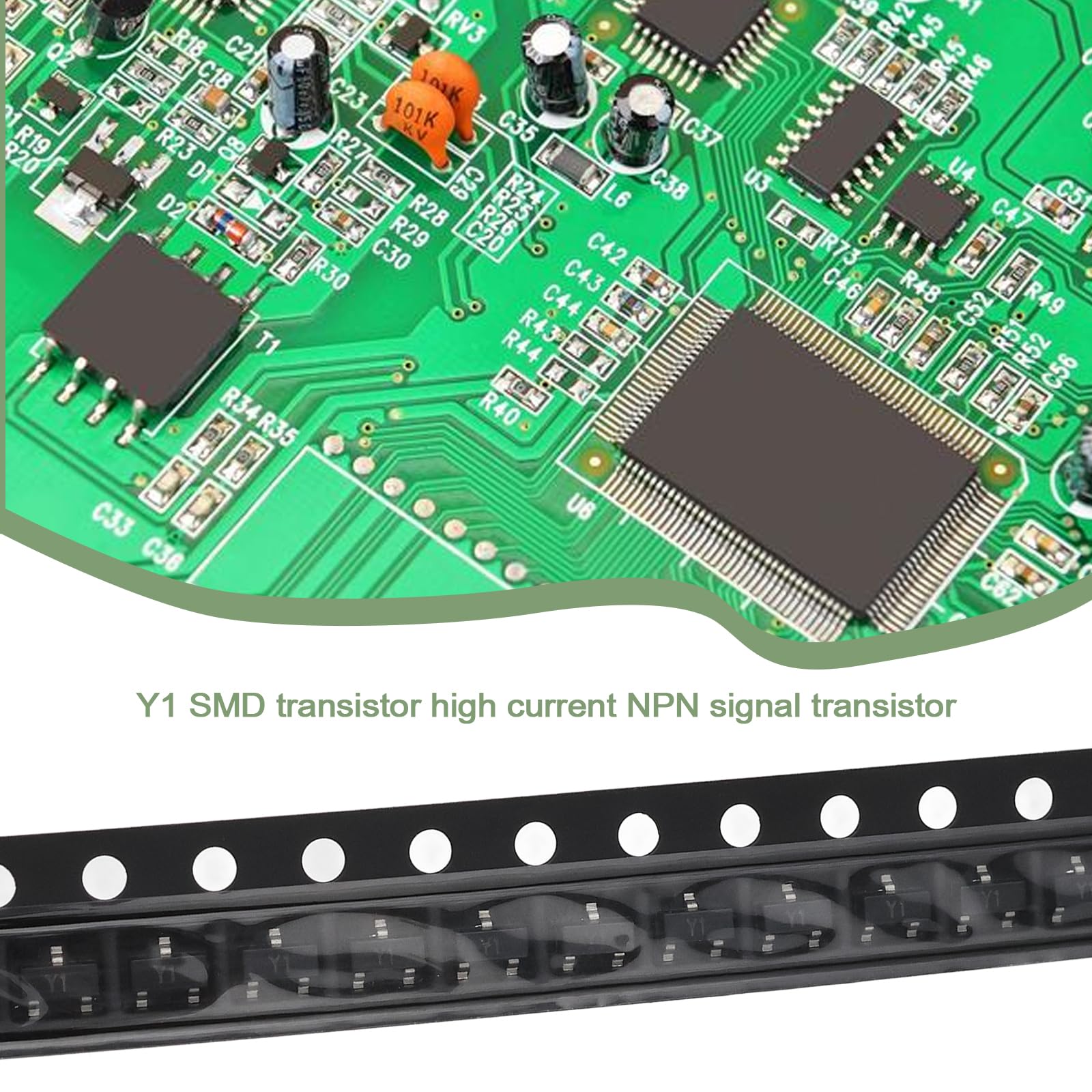 100 Transistor SS8050-Y1 NPN SOT-23 - 25V 1500mA, Per Circuiti Di Commutazione A Bassa Potenza - Foto 13