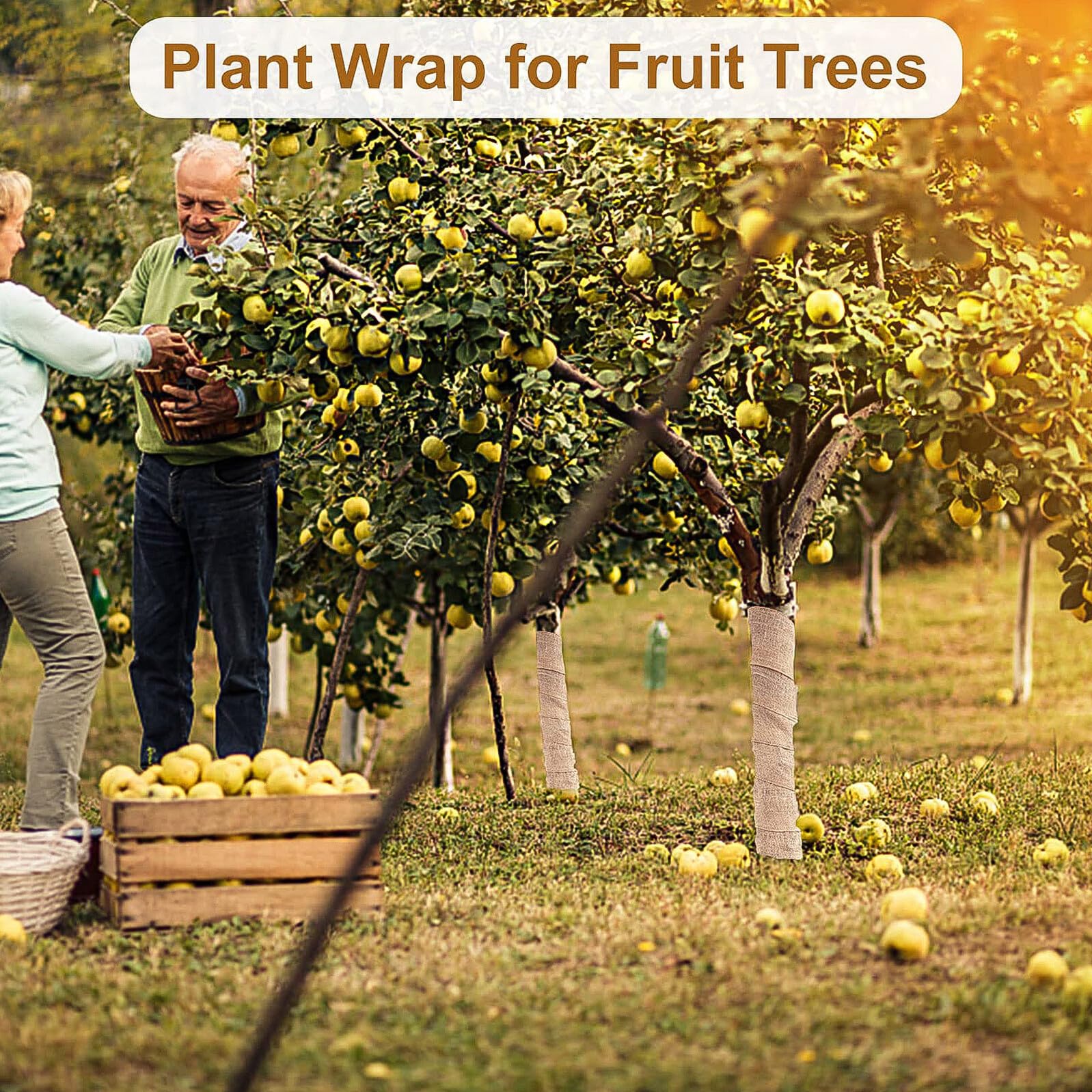 Artibetter Telo Avvolgente per Alberi Involucro Protettivo Invernale per Piante Telo per Avvolgere Alberi da Esterno Materiale di Facile da Usare e Riporre