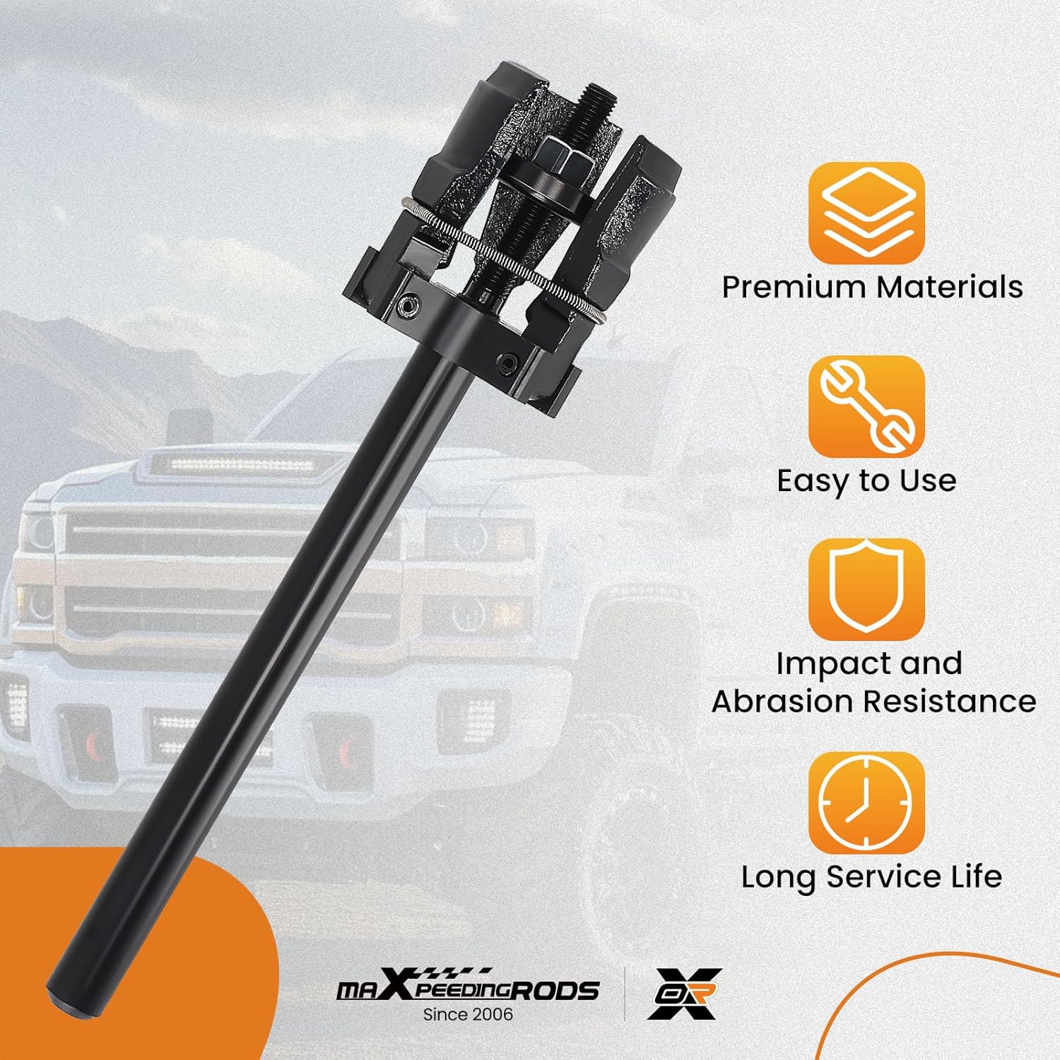 Maxpeedingros Universal Bearing Cup Installer, Bearing Cup Remover Installer Adjusted to Fit for 11000 to 50000lb 3-5/8" to 6-1/2" O.D. Bearing Cups