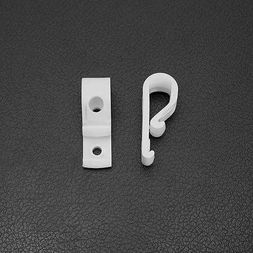 Miniatura 6 de eMagTech 8 clips de seguridad para persianas enrollables, de plástico, para persianas enrollables romanas verticales, persianas venecianas de panal,