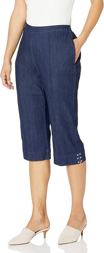 Alfred Dunner Women's Plus Size Capri 