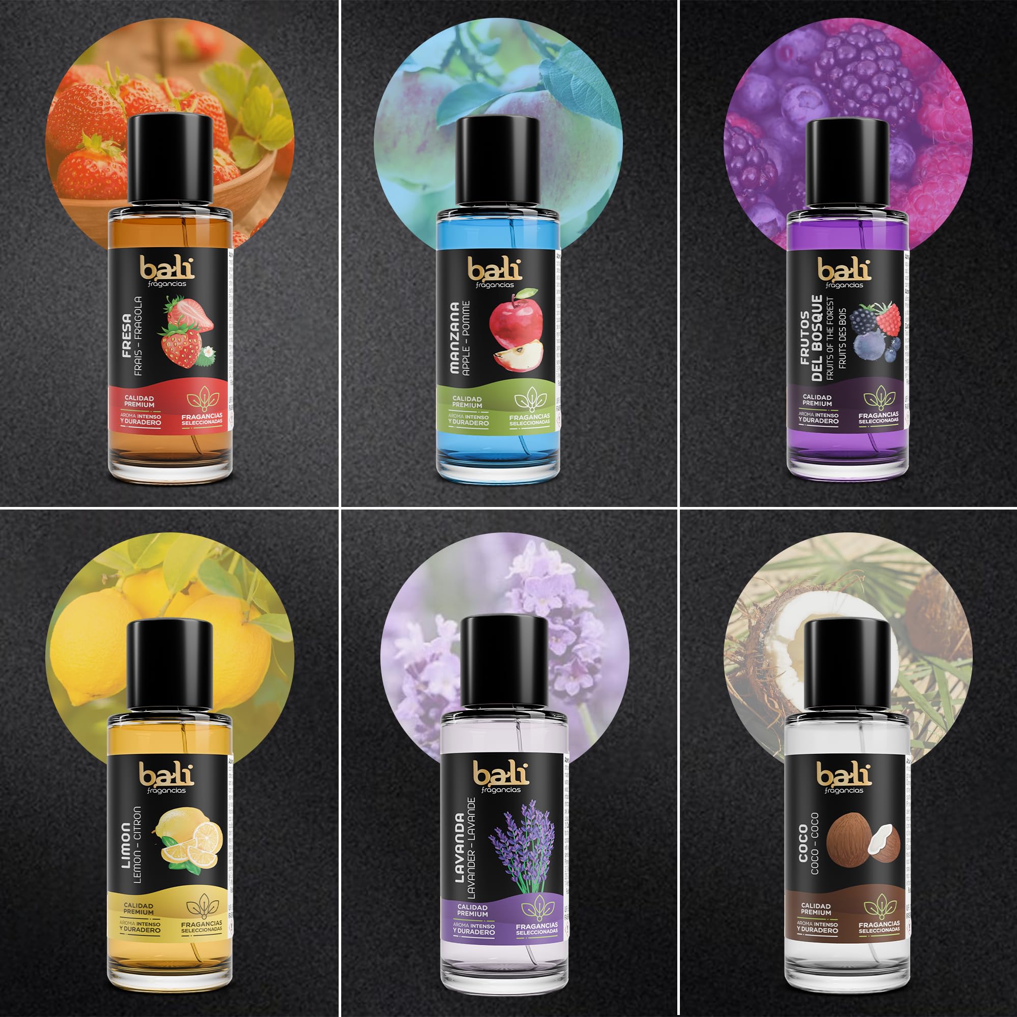 Bali fragancias Esencia al Aceite de Eucalipto para Humidificador. Ambientador Fresco en Esencia para Difusor. Aceite Natural para Quemador de Aromaterapia. 50 ml