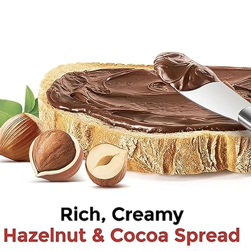 Miniatura 5 de Mini tazas de chocolate con avellana, paquetes de aperitivos de una sola porción, control de porciones, selladas individualmente, hechas en Italia,