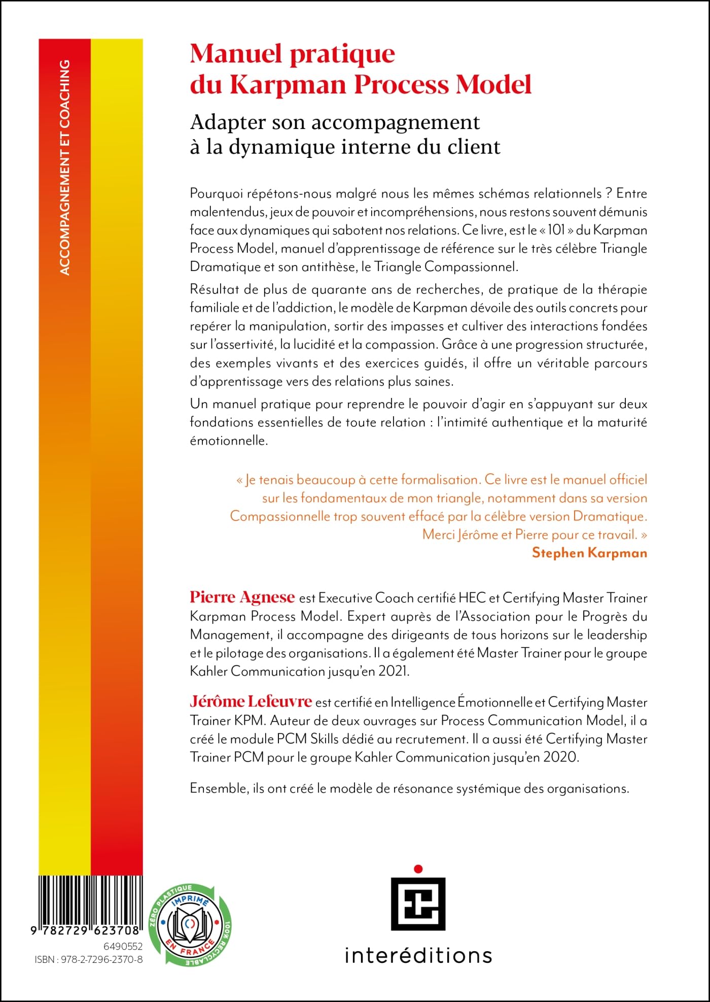 Manuel pratique du Karpman Process Model - 2è éd.: Comprendre et maîtriser les mécanismes du Triangle