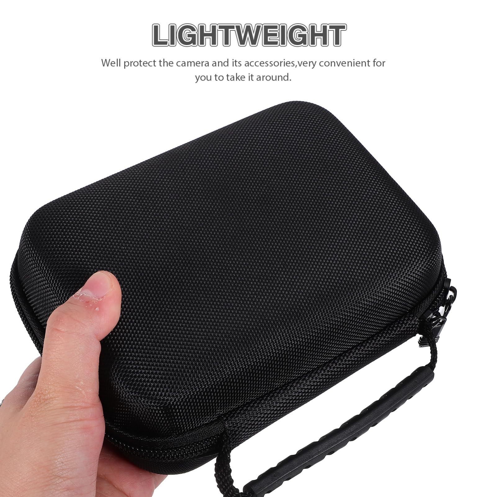Angoily Borsa Fotografica Da Viaggio Piccola Custodia Per Fotocamera Borsa Portatile Leggera Con Cerniera Per Fotocamera