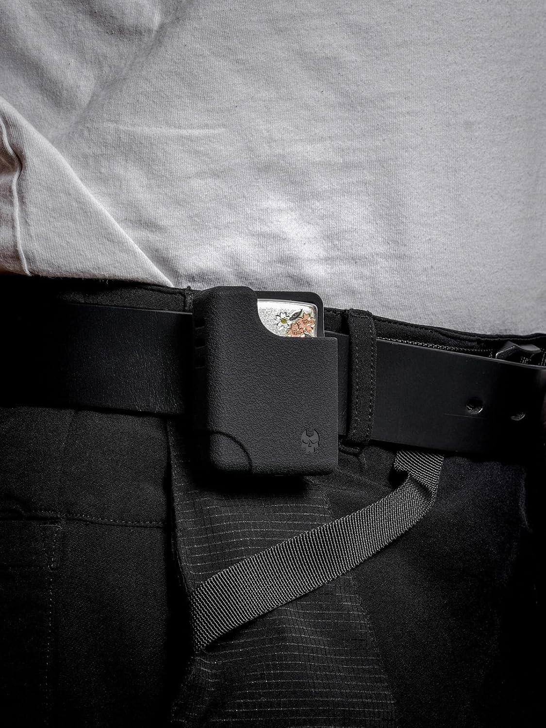 TACTICAL_GEEK TX11 Lighter Pouch, Portable Lighter Holder for Belt， Anti-Scratch Protective Storage Case, Lighter Not Included