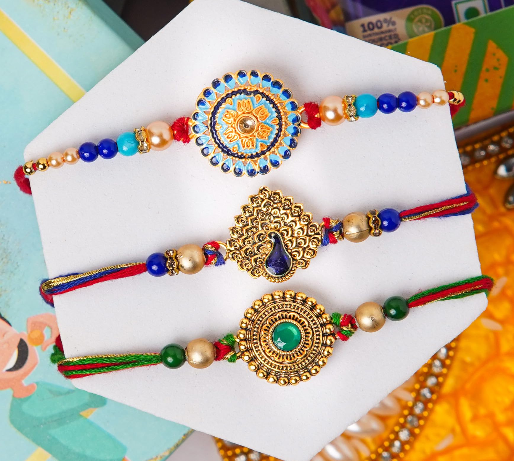 See full amazon price history chart for Gifticon Rakhi for Brother with Chocolates Hamper Combo pack of 3 Rakhi 1 Celebrations 50 Pack Roli Chawal Rakhi Card Hamper | IB50-3R-KCHV-SPRLPNDL-CLSCMOR Gifticon Rakhi for Brother with Chocolates Hamper Combo pack of 3 Rakhi 1 Celebrations 50 Pack Roli Chawal Rakhi Card Hamper | IB50-3R-KCHV-SPRLPNDL-CLSCMOR (B0CCMXW7D9) Amazon Price History, Amazon Price Tracker