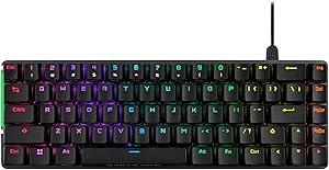 ASUS ROG Falchion Ace Mechanical Gaming Keyboard, RGB Lighting, Red ROG NX Switches, Keyboard Stabilizers, Soundproof Foa…