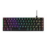 ROG Falchion Ace 65% RGB Compact Gaming Mechanical Keyboard, Lubed ROG NX Red Switches & Switch Stabilizers, Sound-Dampening Foam, PBT Keycaps, Wired with KVM, Three Angles, Cover Case-Black
