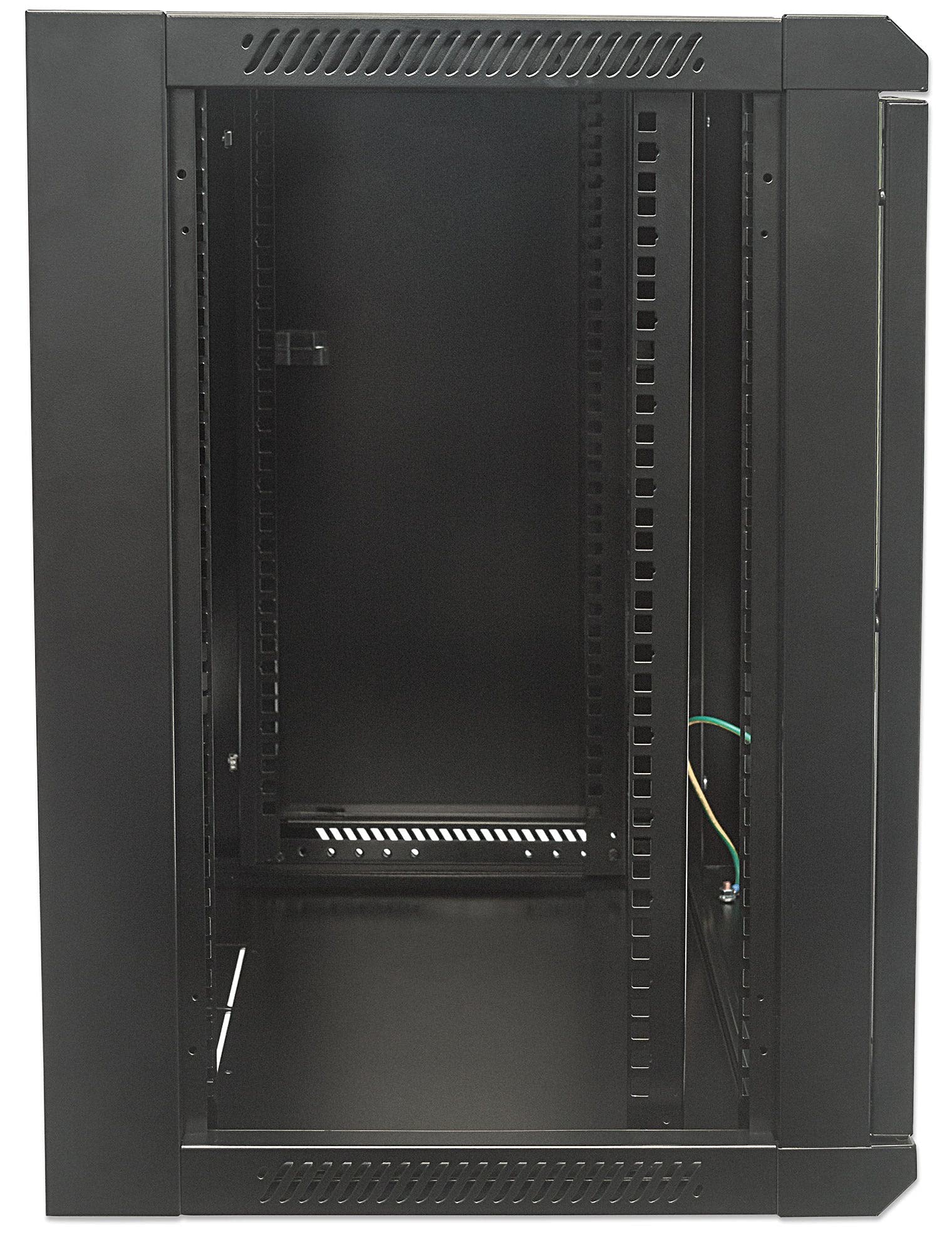 Intellinet 19" Wandverteiler 9HE 50x57x45 Flatpack schwarz 711777, 9 HE 50x57x45 schwarz