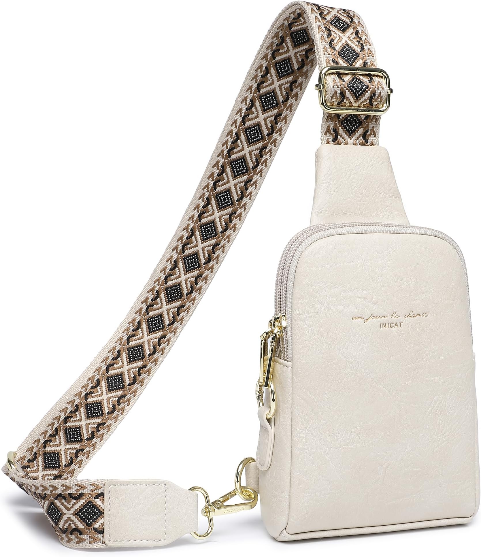 Lightweight Small Crossbody Sling Bag for Women | Mini Travel Purse,Multi-pocket with Card Slots,Durable Vegan Leather,Everyday Carry