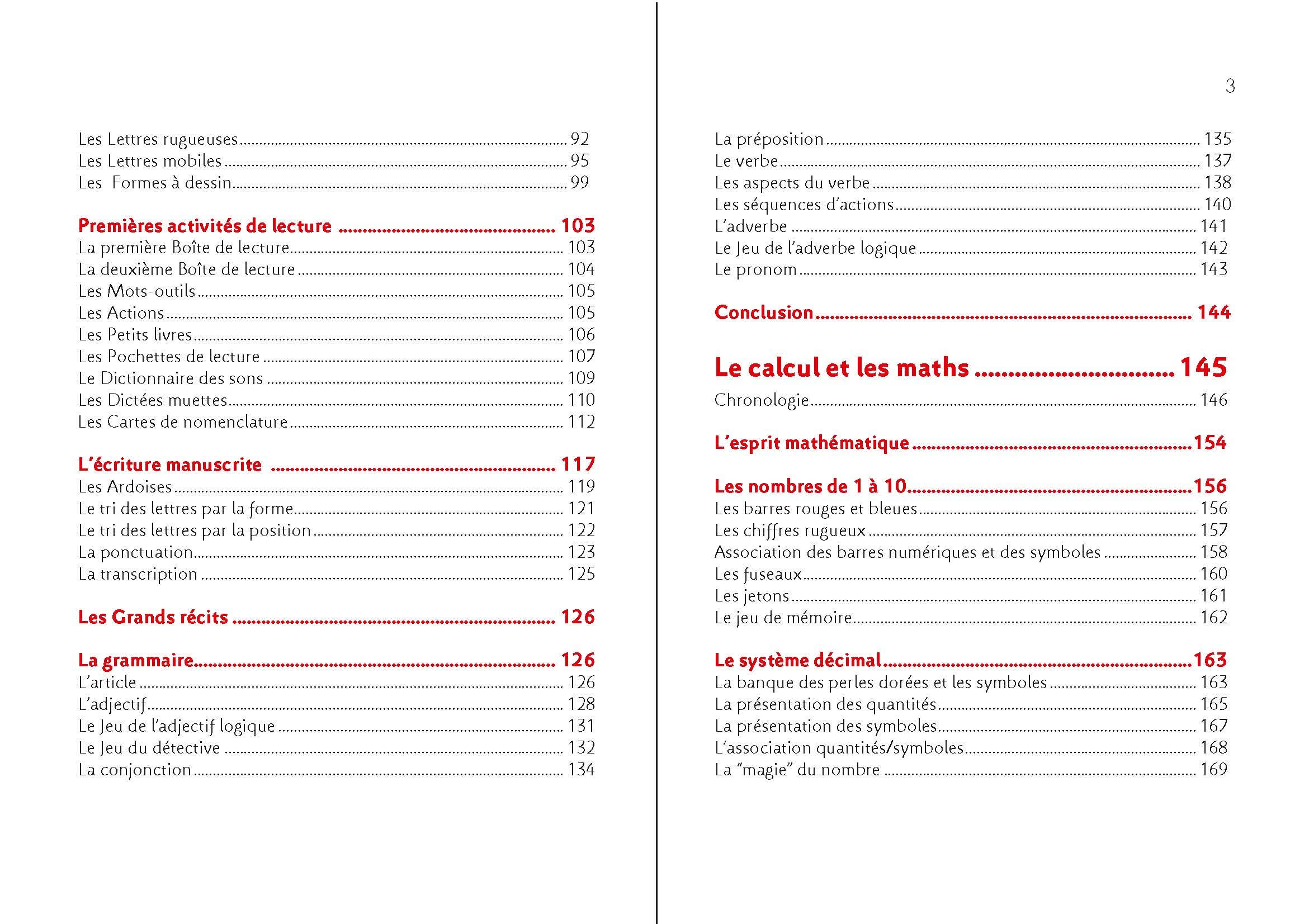 Montessori Pas à Pas : Principes, Vie pratique, Vie sensorielle, Langage, Calcul et Maths 2 - 6 ans