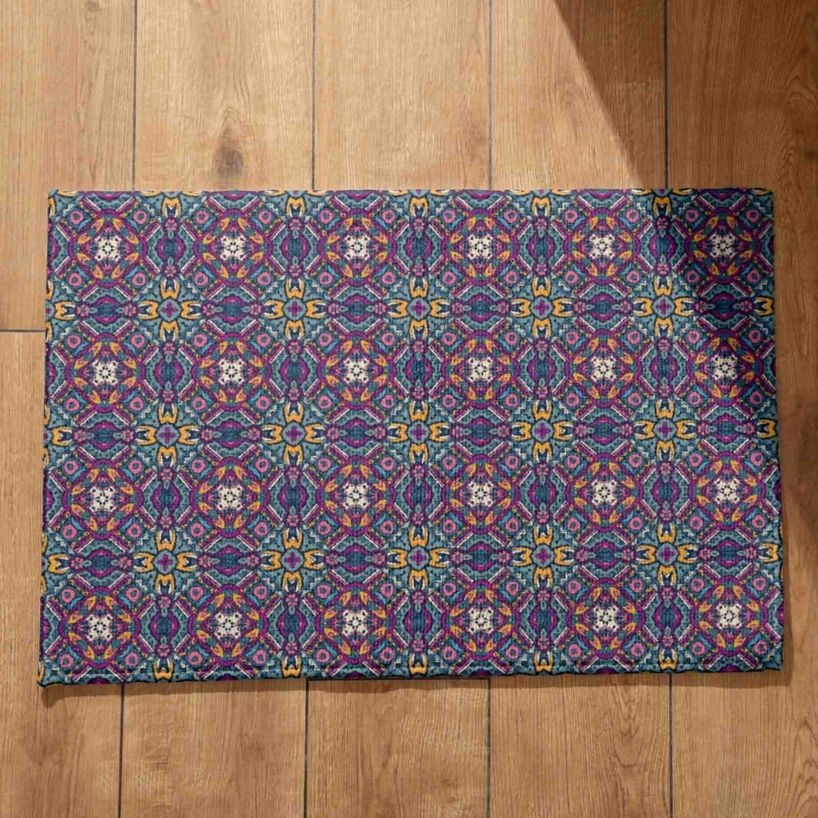 Alfombra antideslizante bañera pequeña para baños vintage