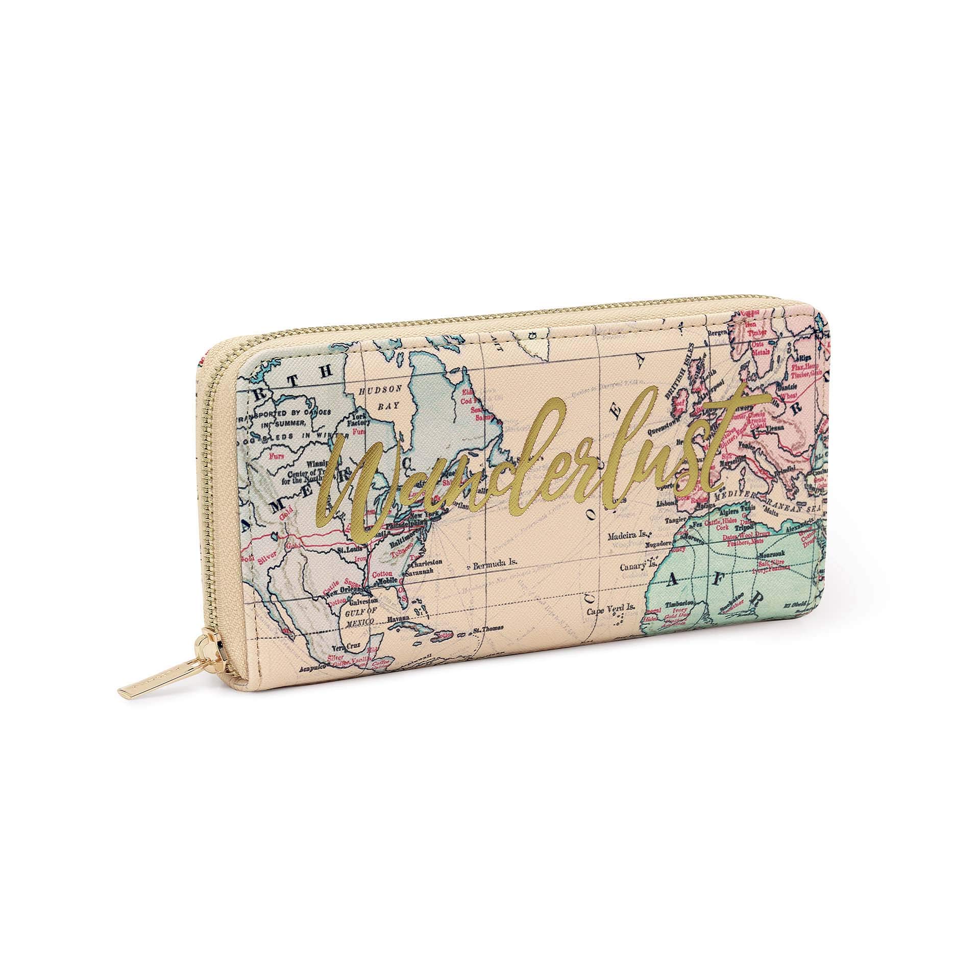 Legami - Portafoglio Donna Lungo, 3 Scomparti, 12 Tasche per Carte, 2 Tasche grandi per Banconote, Portamonete con Zip, Chiusura a Cerniera, pratico e sicuro, multifunzione, 20x10 cm