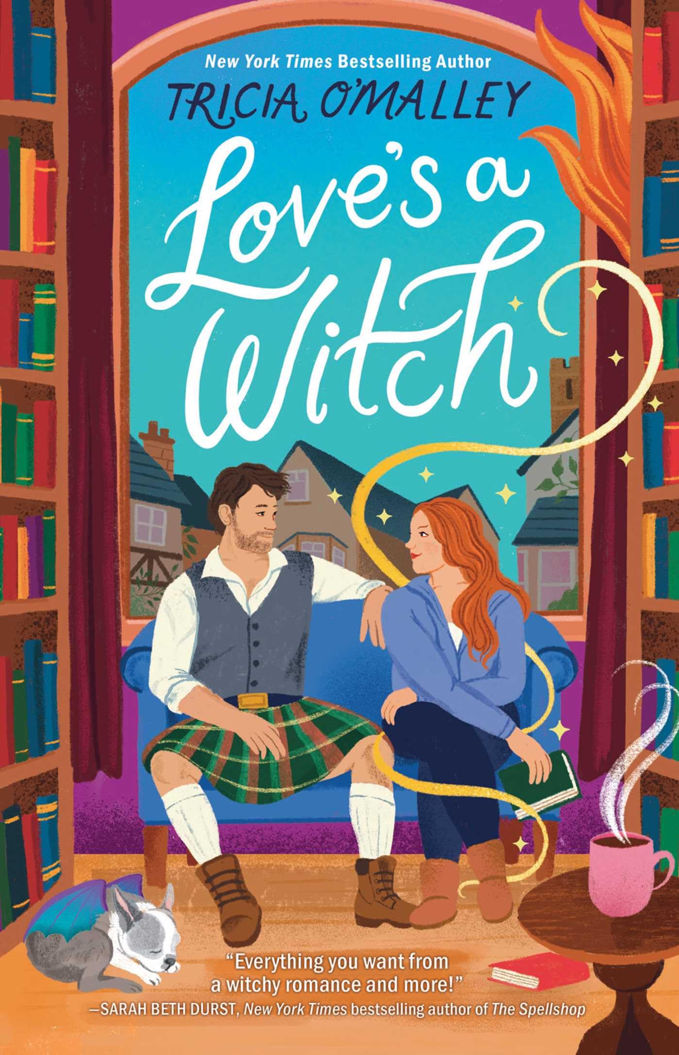 Love's a Witch: A Cozy Fantasy Romance (The Scottish Charms Series)