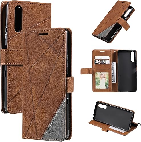 Miniatura 8 de Funda compatible con Huawei Y9s 2019, compatible con Huawei Y9s 2019 STK-L21 STK-LX3 STK-L22  P Smart Pro 2019, funda de piel sintética con tapa y
