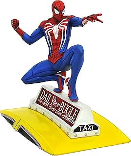 Diamond Select - Marvel Gallery PS4 Spider-Man On Taxi Statue
